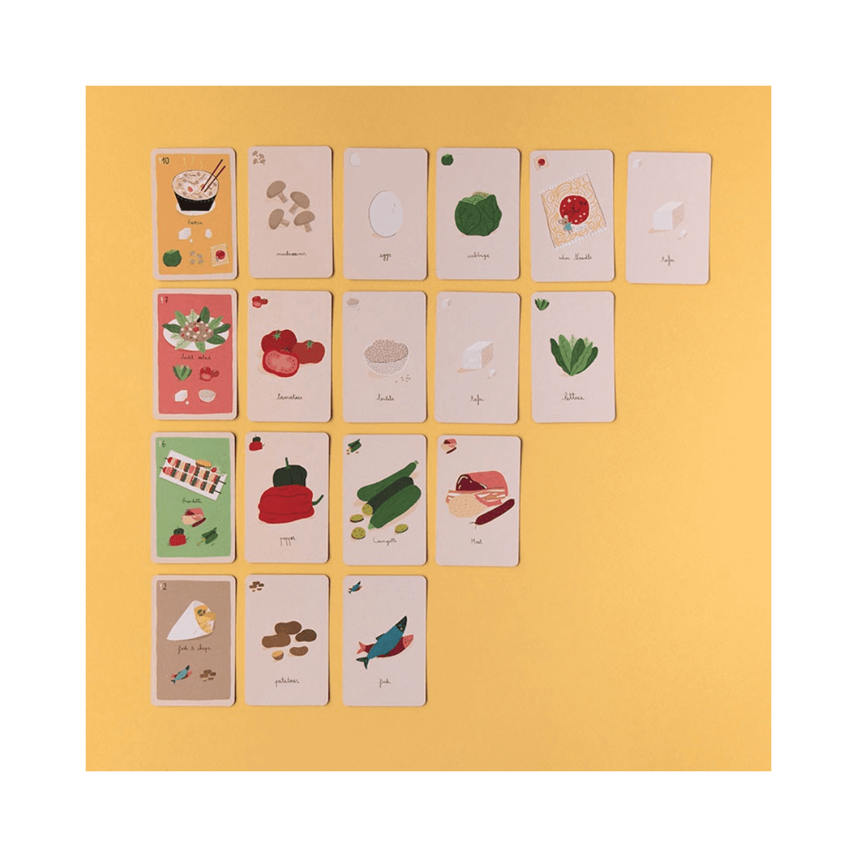 Jeu stratégique de cartes - 7 ans et + - A LA CUISINE