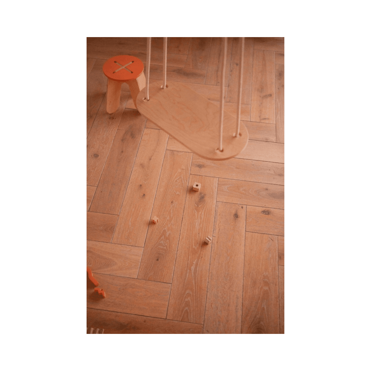 Balançoire en bois - Children Natural Swing