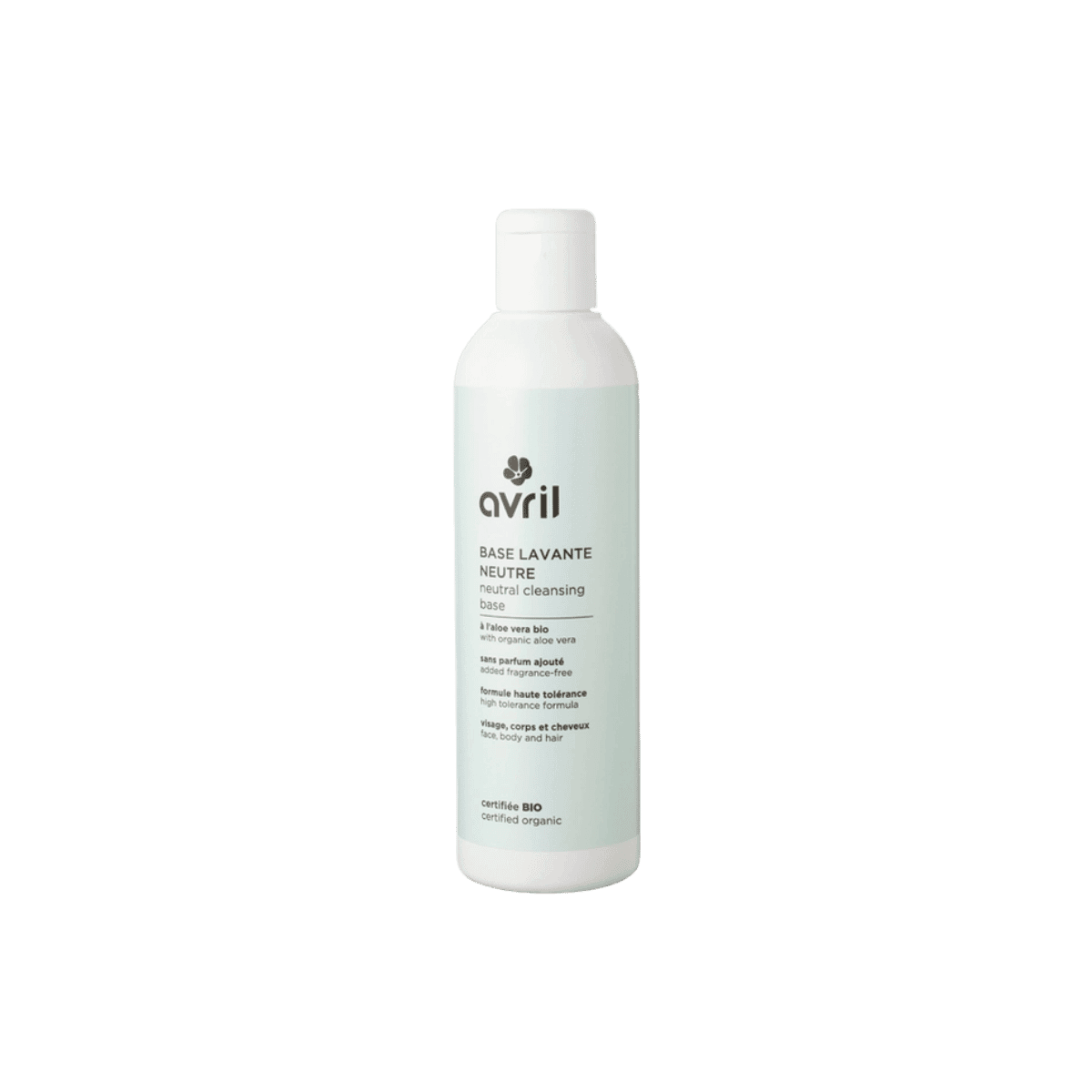 Base lavante neutre 240ml - Certifiée Bio