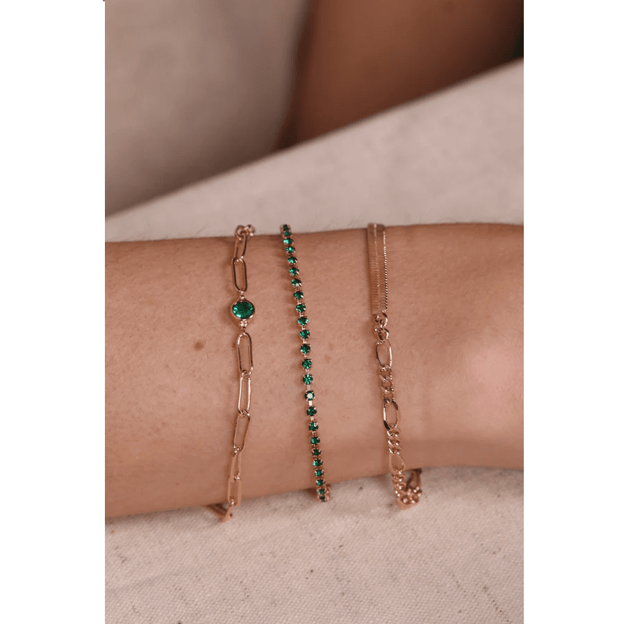 Bracelet Méryl Basilic