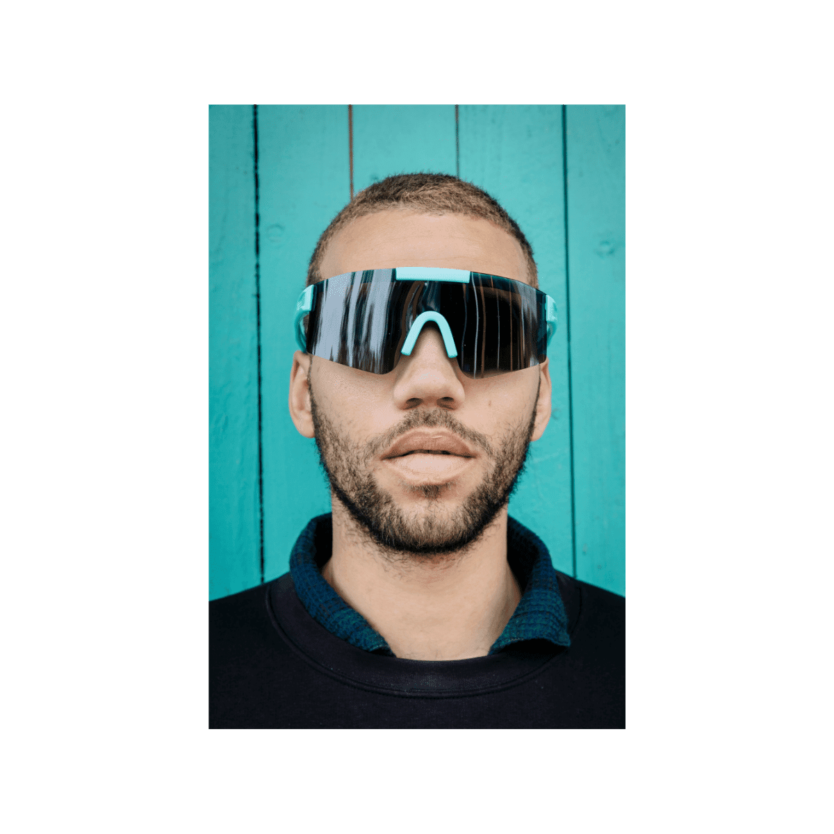 Lunettes de soleil Luca Turquoise/ Black 16133ND
