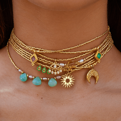 Halsketting Choker ESMEE NK010