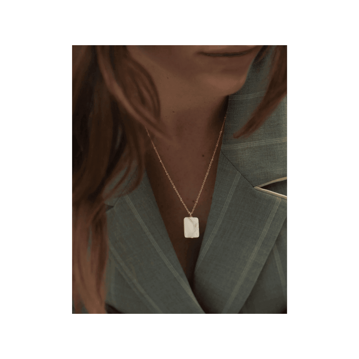 Collier Louisa - Plaqué or