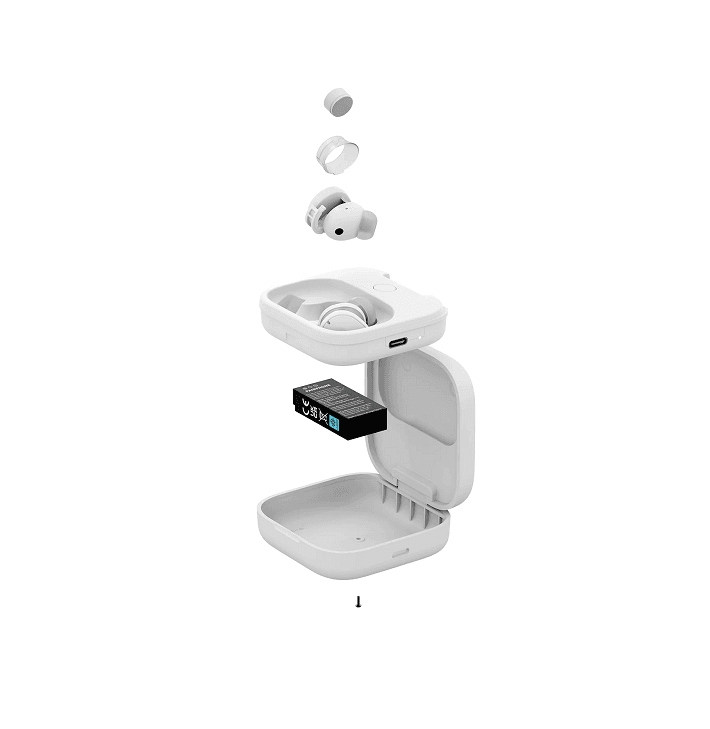 Hoofdtelefoon Fairbuds -  White