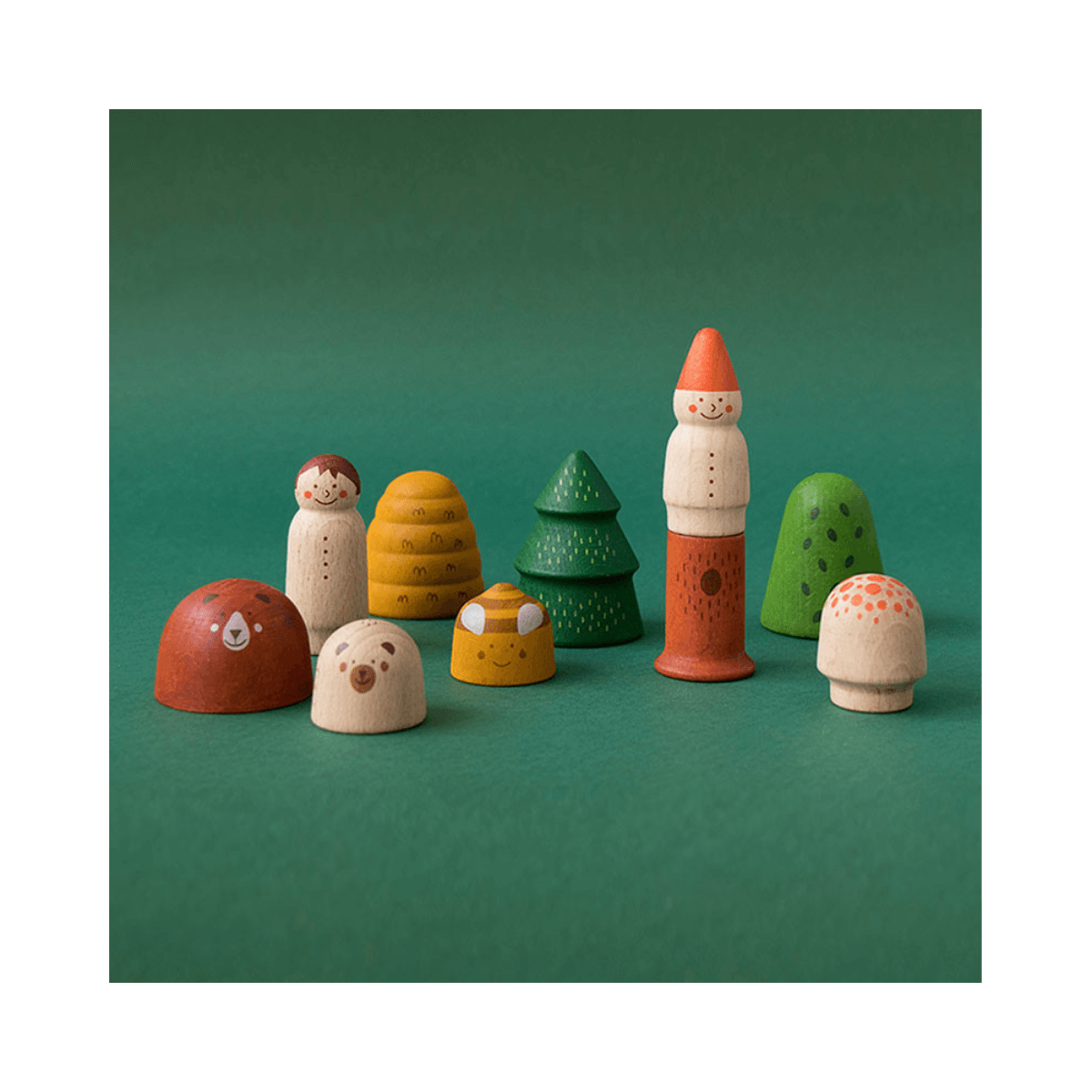 Mini monde en bois - 2 ans et + WOODEN WORLD FOREST