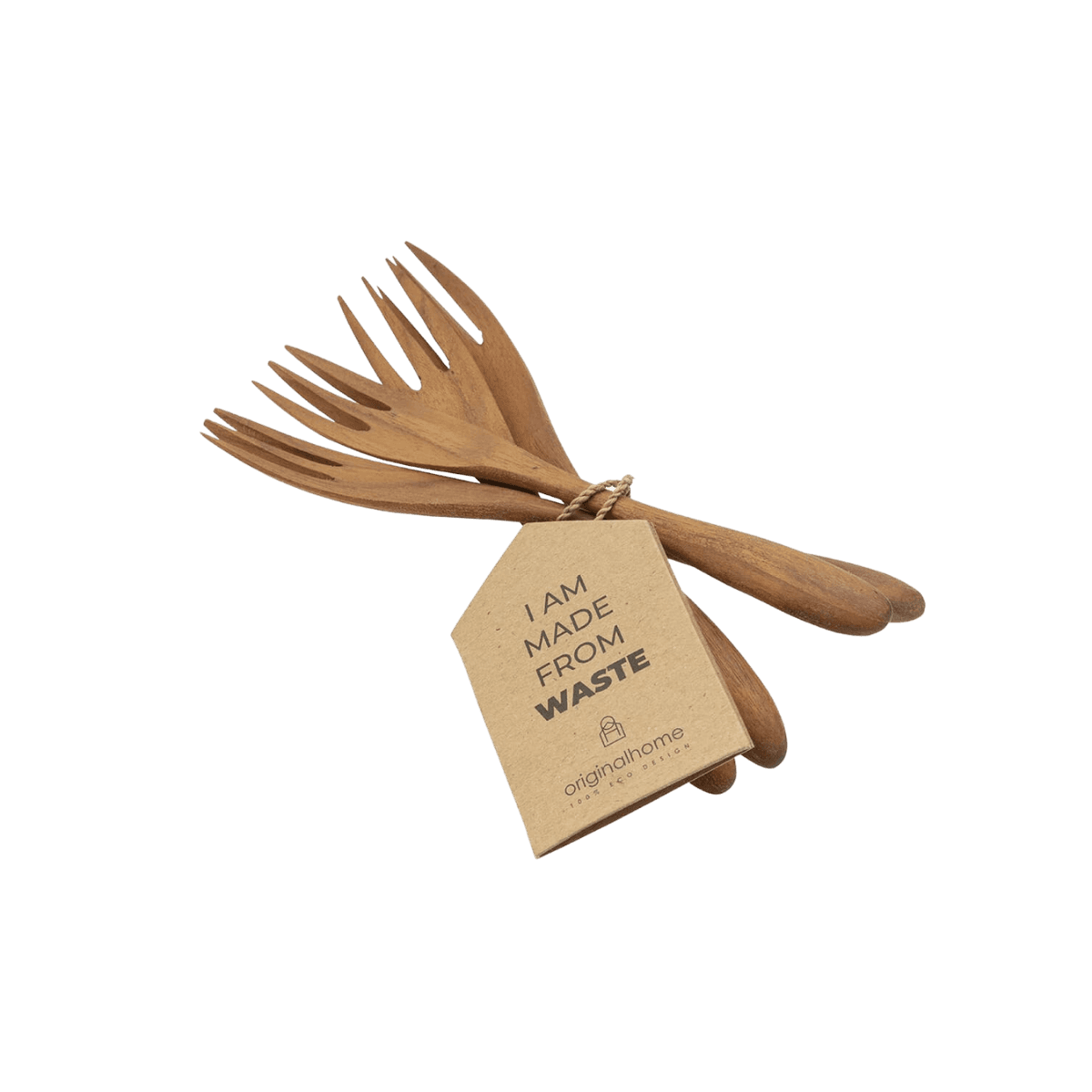 Fourchettes en teck x 4 - FORK RECLAIMED TEAK S/4