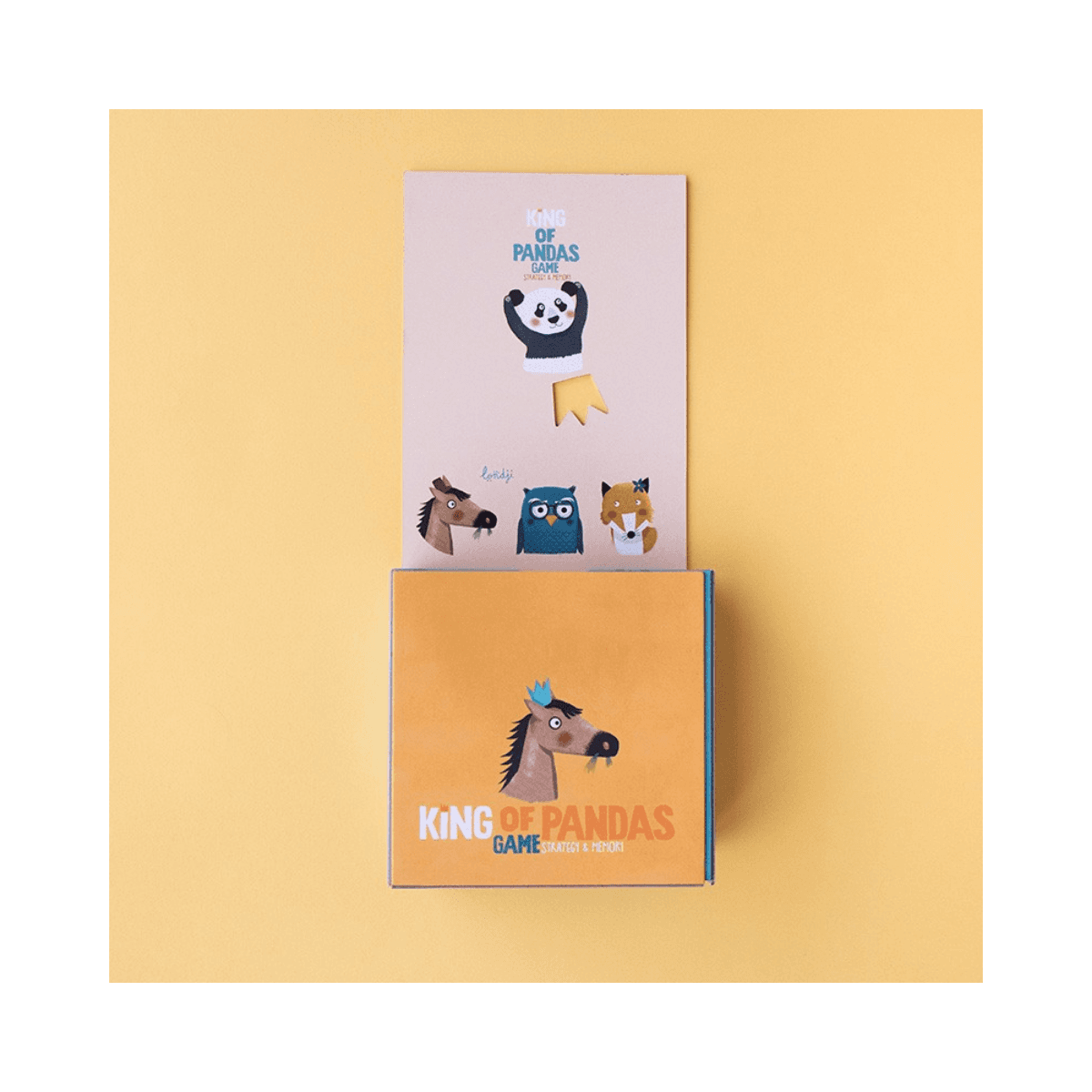 Jeu de mémoire - 5 ans et + - KING OF PANDAS