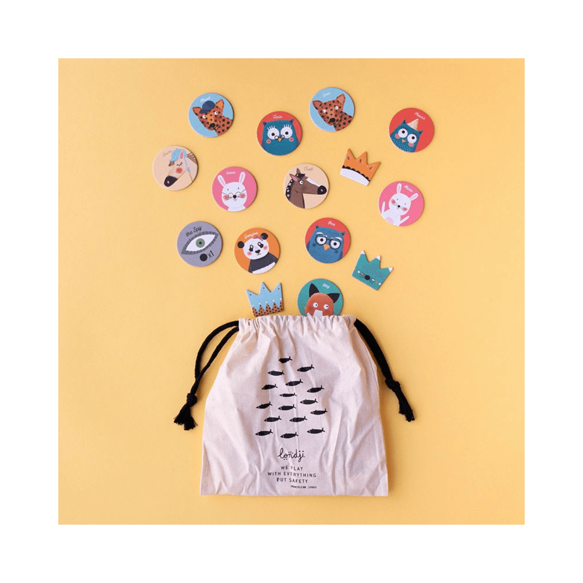 Jeu de mémoire - 5 ans et + - KING OF PANDAS