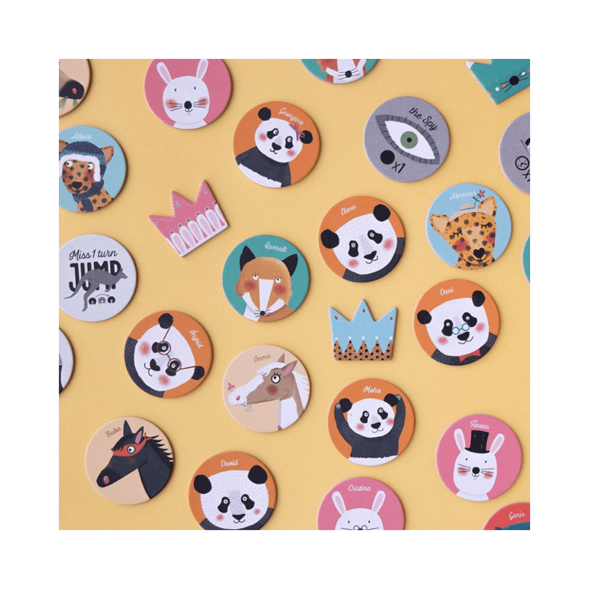 Jeu de mémoire - 5 ans et + - KING OF PANDAS