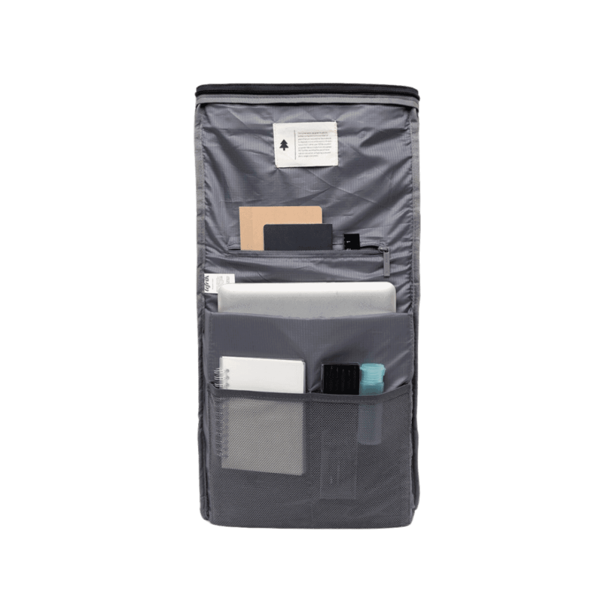 Rugzak 15L - ROLL REFLECTIVE BLACK