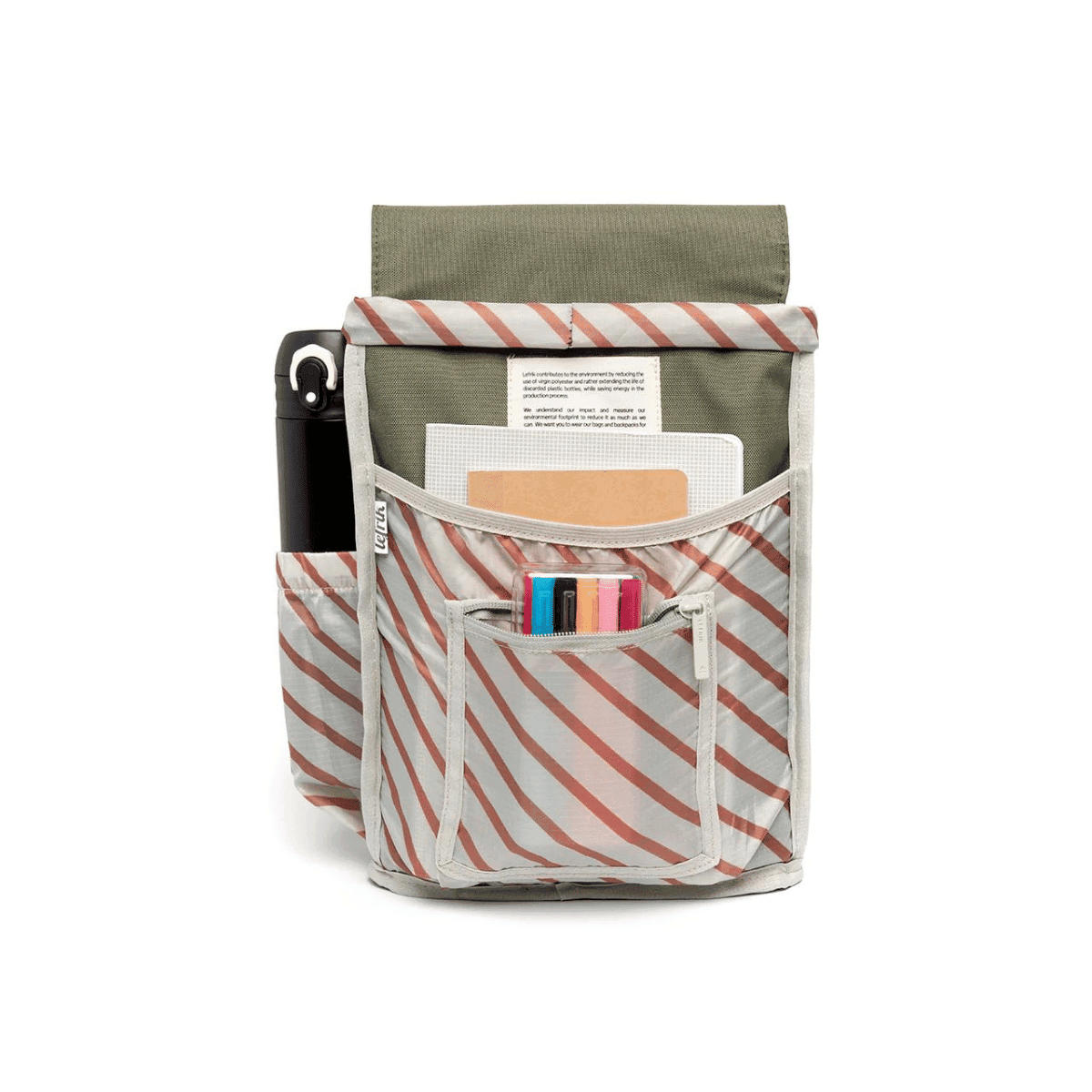 Sac à dos 8L - Scout Mini - STRIPES OLIVE