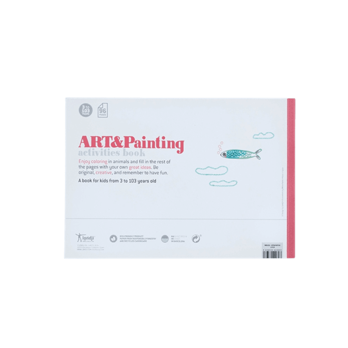 Livre d'activités de coloriage - 3-6 ans - ART&PAINTING