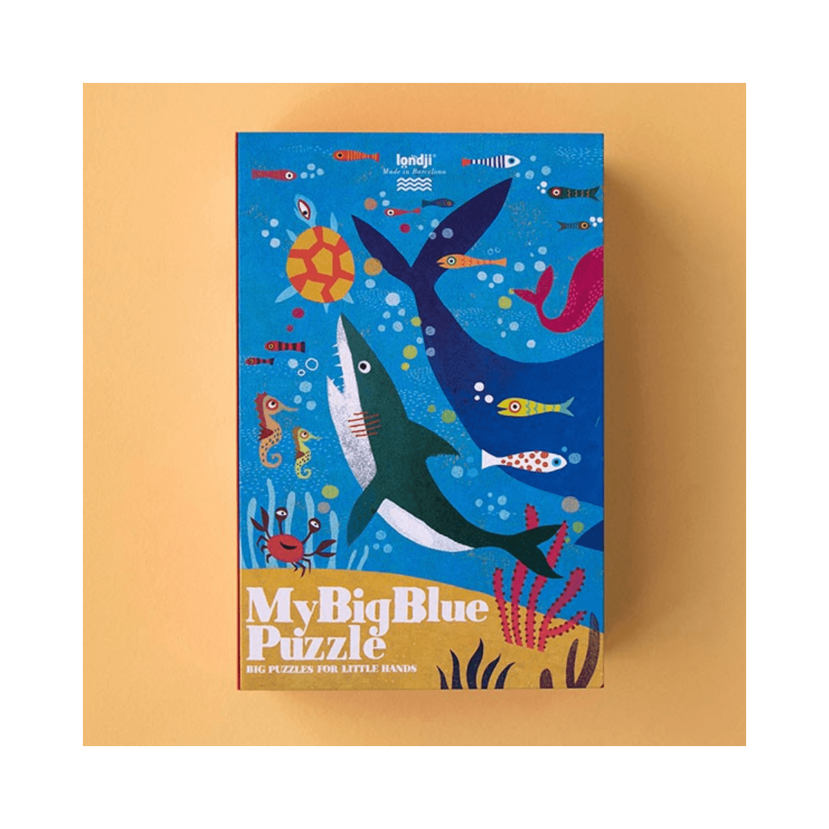 Puzzle 36 pc - 3 - 6 ans - MY BIG BLUE PUZZLE