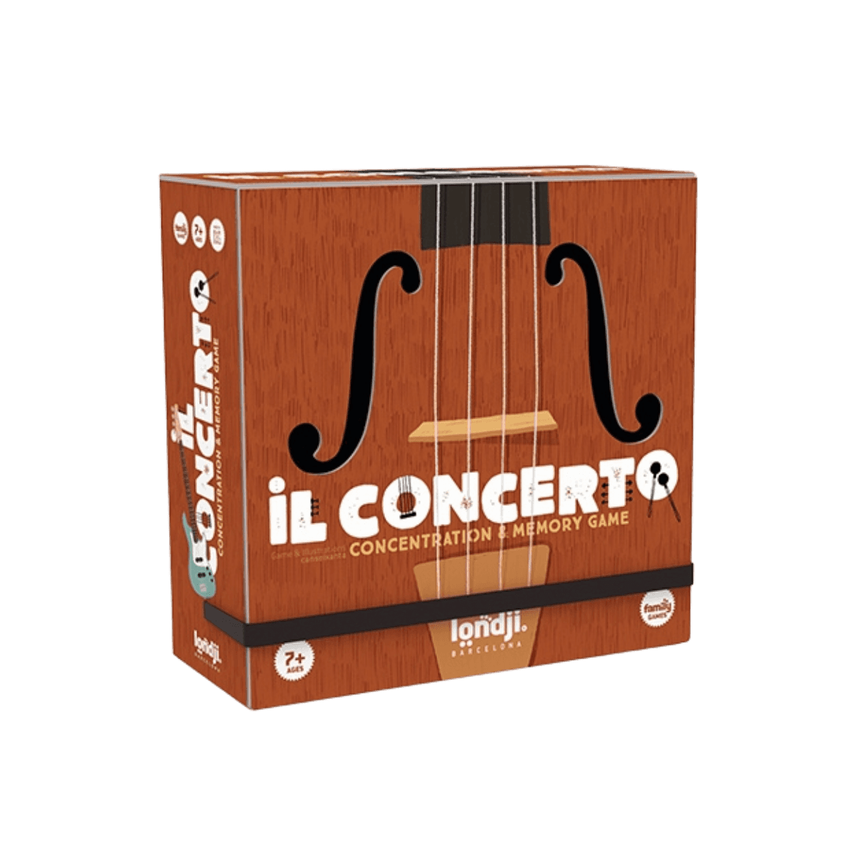 Jeu de mémoire - 7 ans et + - IL CONCERTO