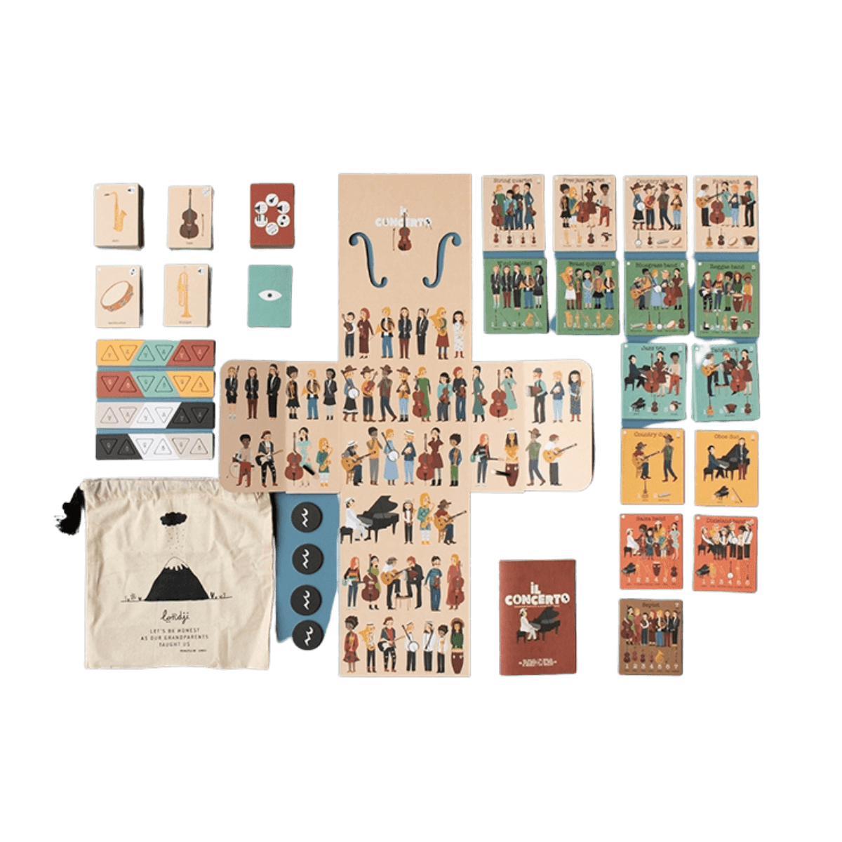 Jeu de mémoire - 7 ans et + - IL CONCERTO