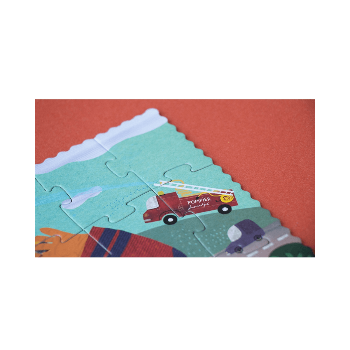 Puzzle de poche 36 pc - 3 - 6 ans - FIREFIGHTER POCKET PUZZLE