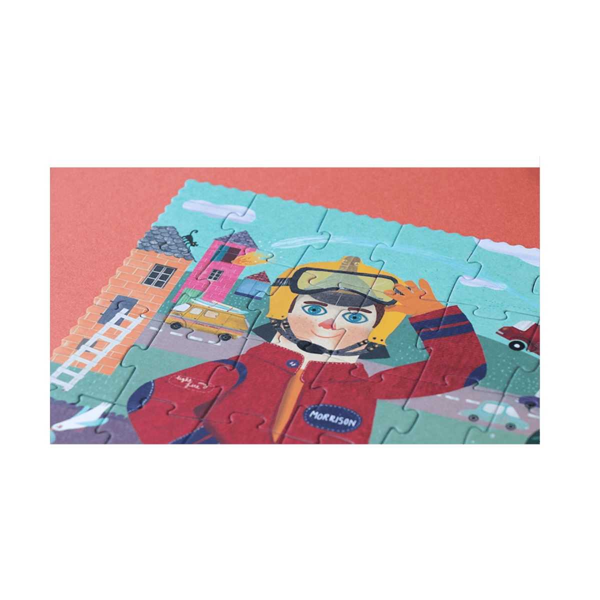 Puzzle de poche 36 pc - 3 - 6 ans - FIREFIGHTER POCKET PUZZLE