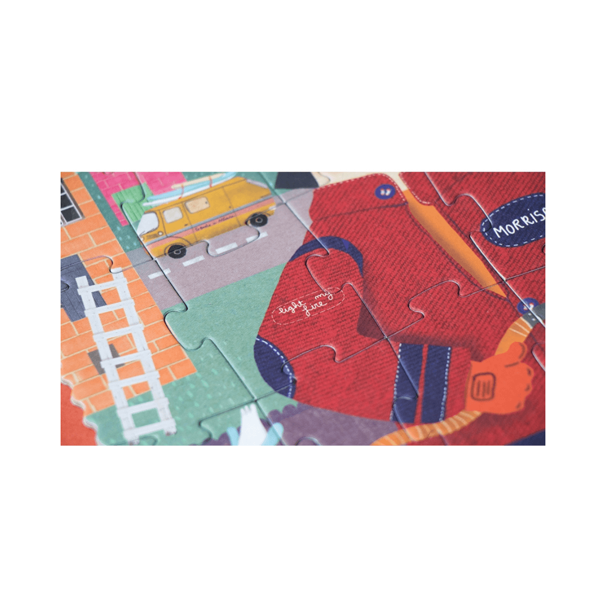 Puzzle de poche 36 pc - 3 - 6 ans - FIREFIGHTER POCKET PUZZLE