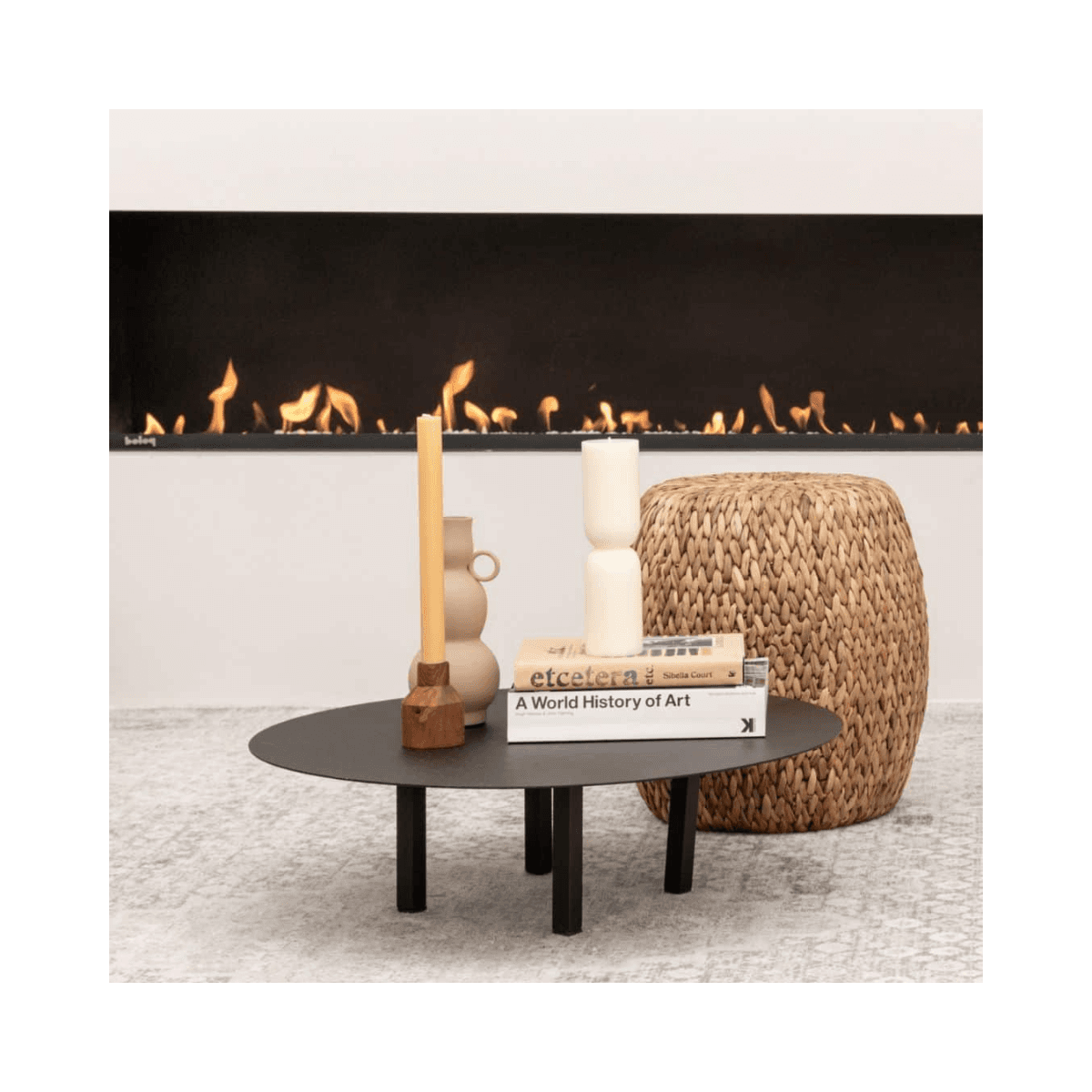 Lot de 2 bougeoirs chandelle - DINNER CANDLE HOLDER JOL M & L