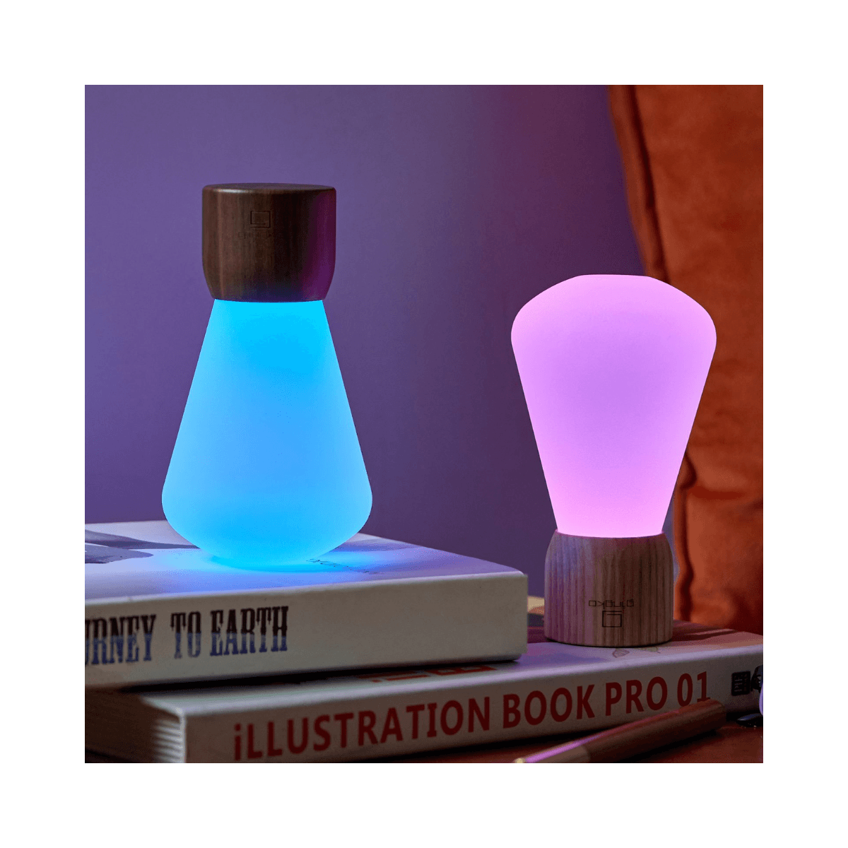 Lumière Pentagon Desk Bulb Large Ash