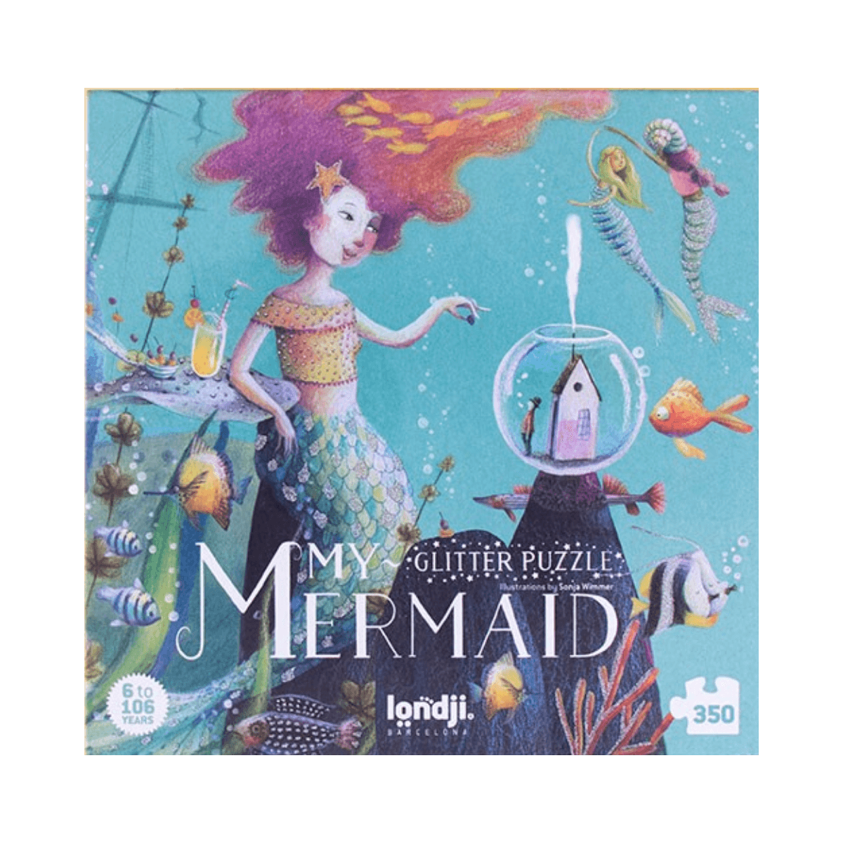 Puzzle 350 pc - 6 ans et + - MY MERMAID PUZZLE