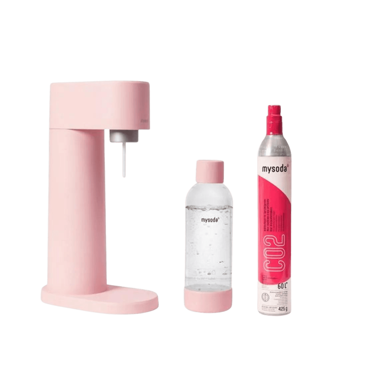 Machine à eau pétillante - WOODY - Pink