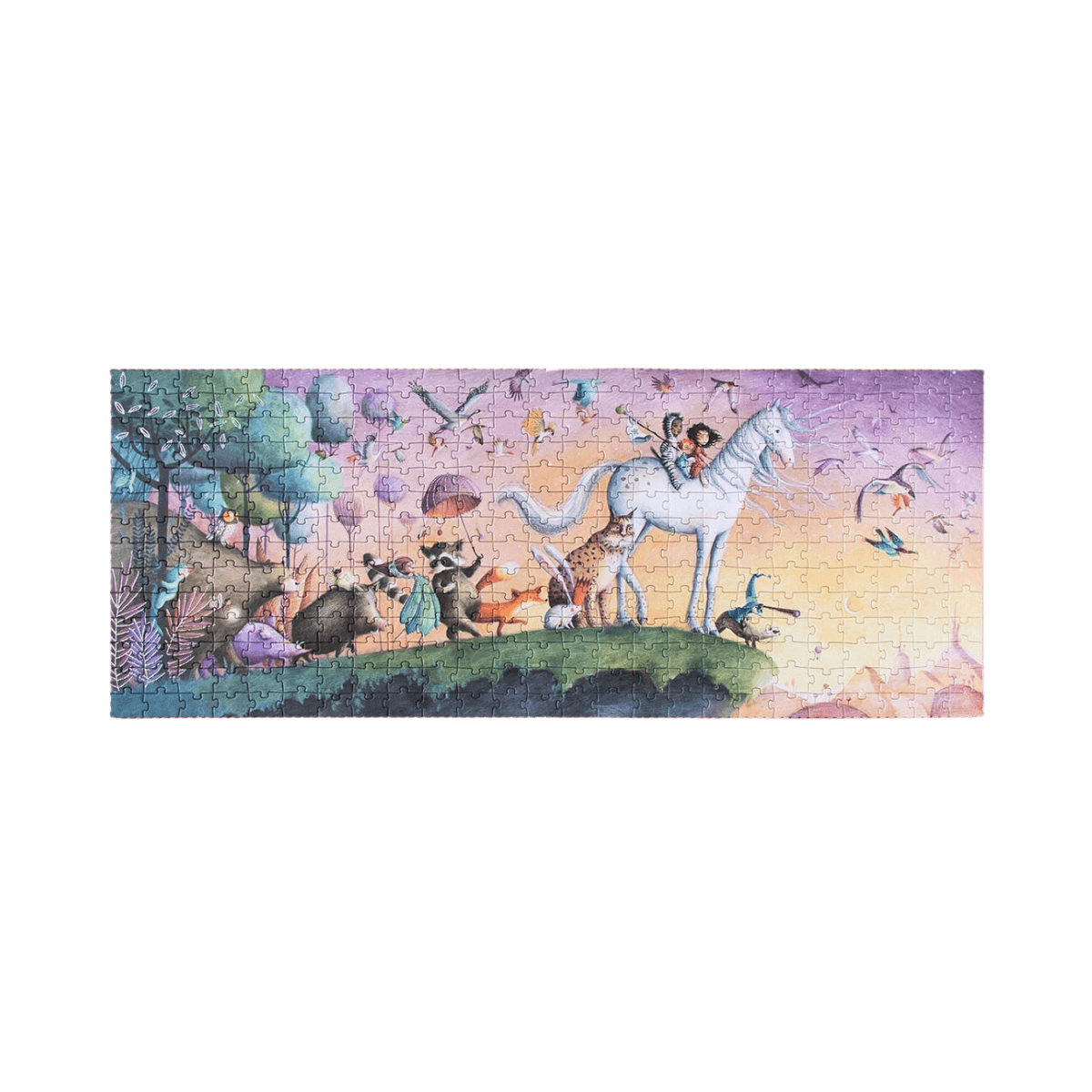Puzzle à paillettes 350 pc - 6 ans et + - MY UNICORN PUZZLE