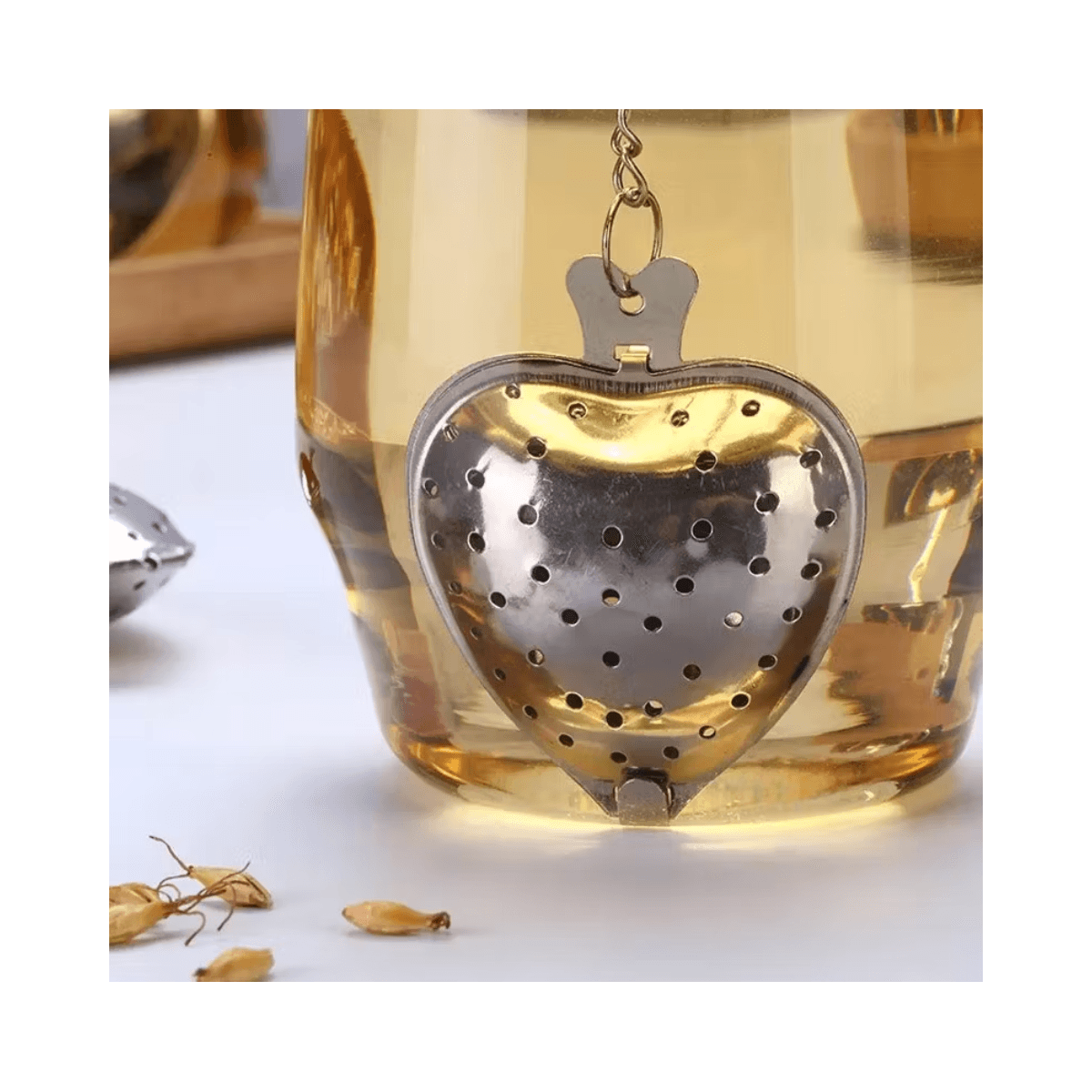 Gouden hart thee-ei