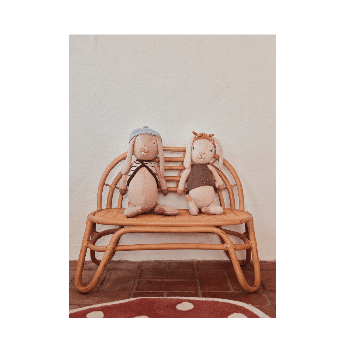 Konijn knuffel - Jojo