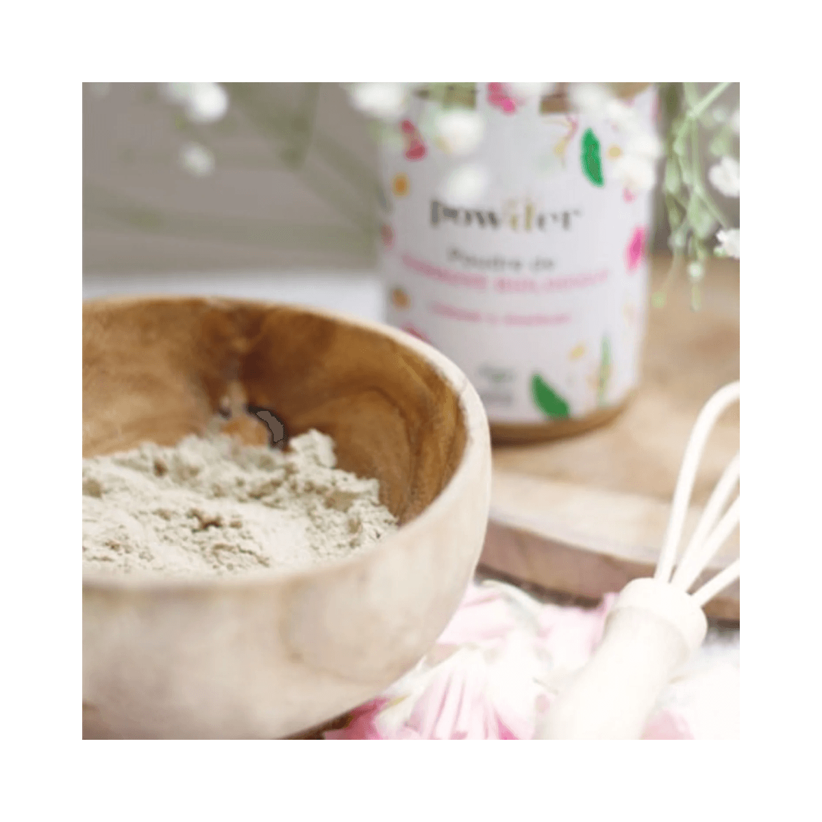 Poudre de GUIMAUVE BIO - Gainante et démêlante