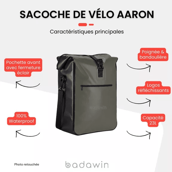 Sacoche De Vélo Aaron - Vert
