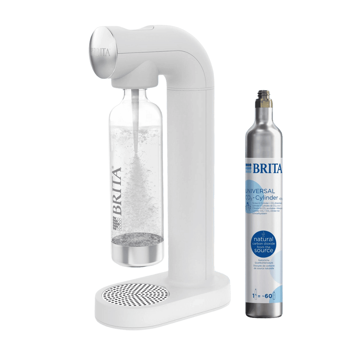 Brita Machine à eau gazeuse SodaOne Blanc BA1049250