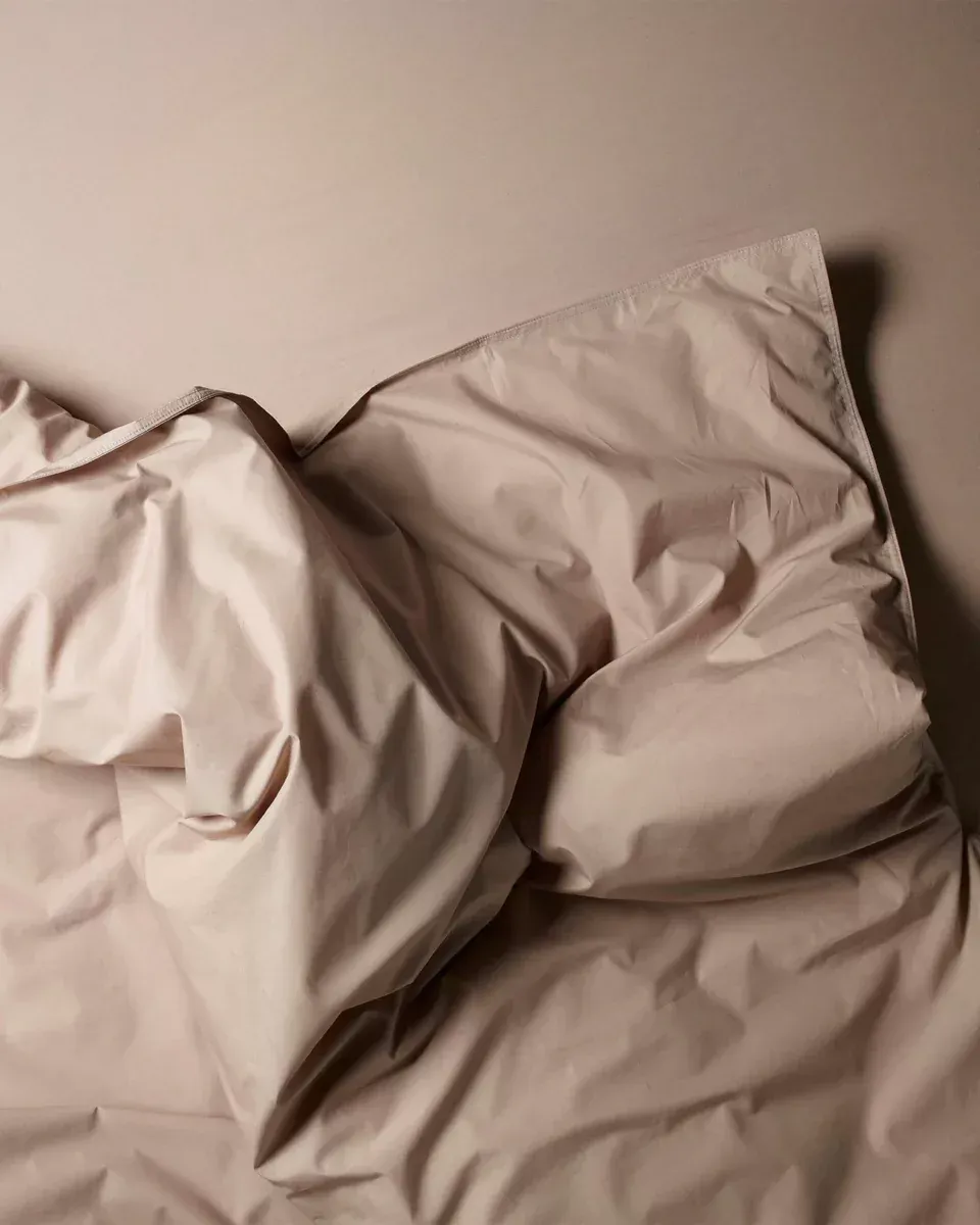 240X220 Percale 100% Coton Dekbedovertrek  - Camel PDBO240CA