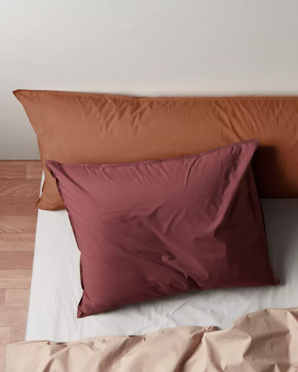 240X220 Percale 100% Coton Dekbedovertrek  - Camel PDBO240CA