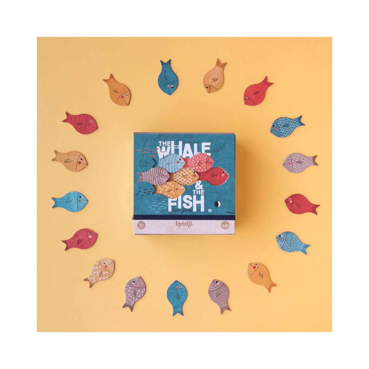 Jeu libre sans règle - 3 ans et + - THE WHALE & THE FISH