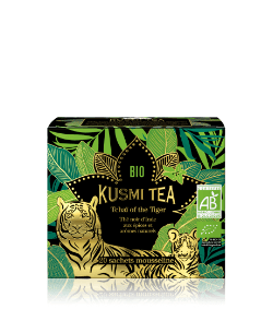 Thé noir d'Inde bio aux épices -- Tchaï of the Tiger - Etui 20 sachets mousseline - 40gr