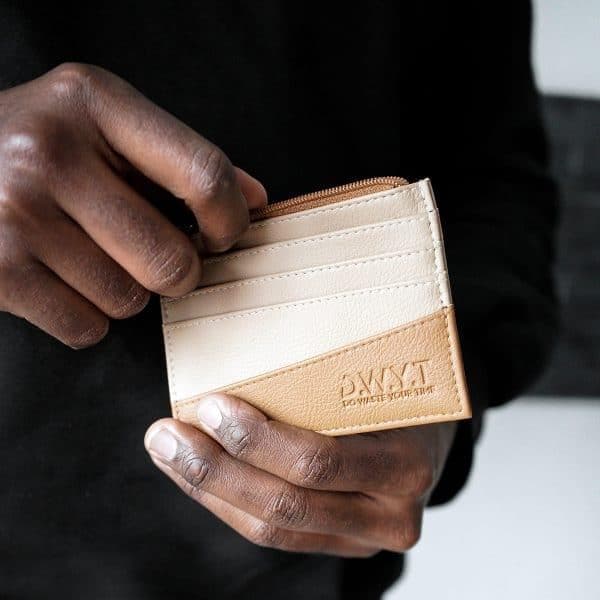 Kaarthouder LE VITAMINE beige / marron