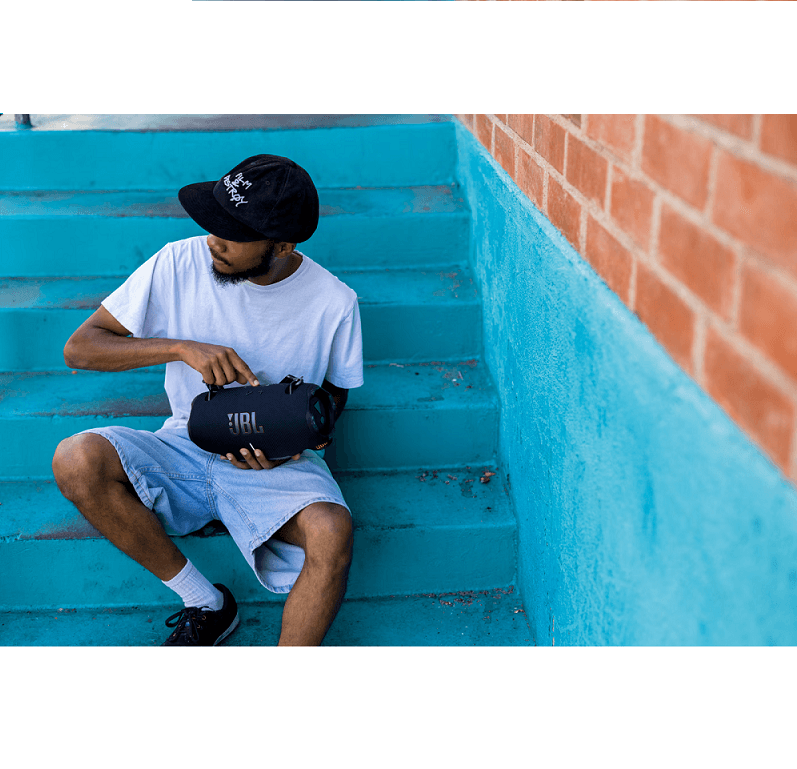 Draagbare waterdichte luidspreker JBL Xtreme 4 - Zwart