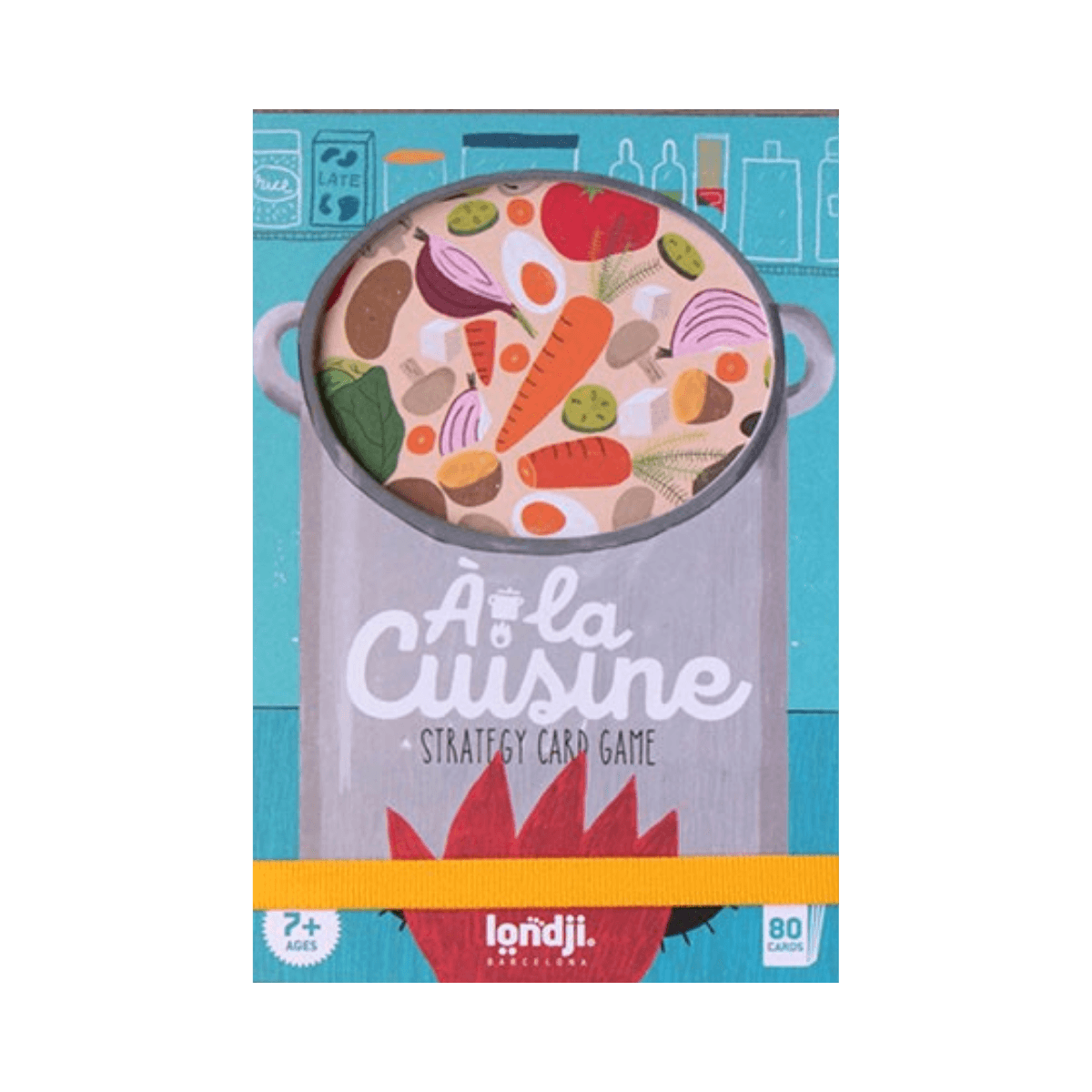 Jeu stratégique de cartes - 7 ans et + - A LA CUISINE