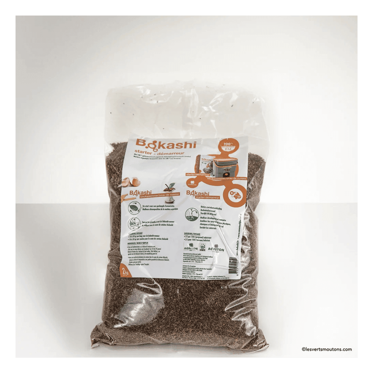 Daily Bokashi EM®-starter 1 kg – Voor vrijwel geurloze fermentatie - Les verts moutons