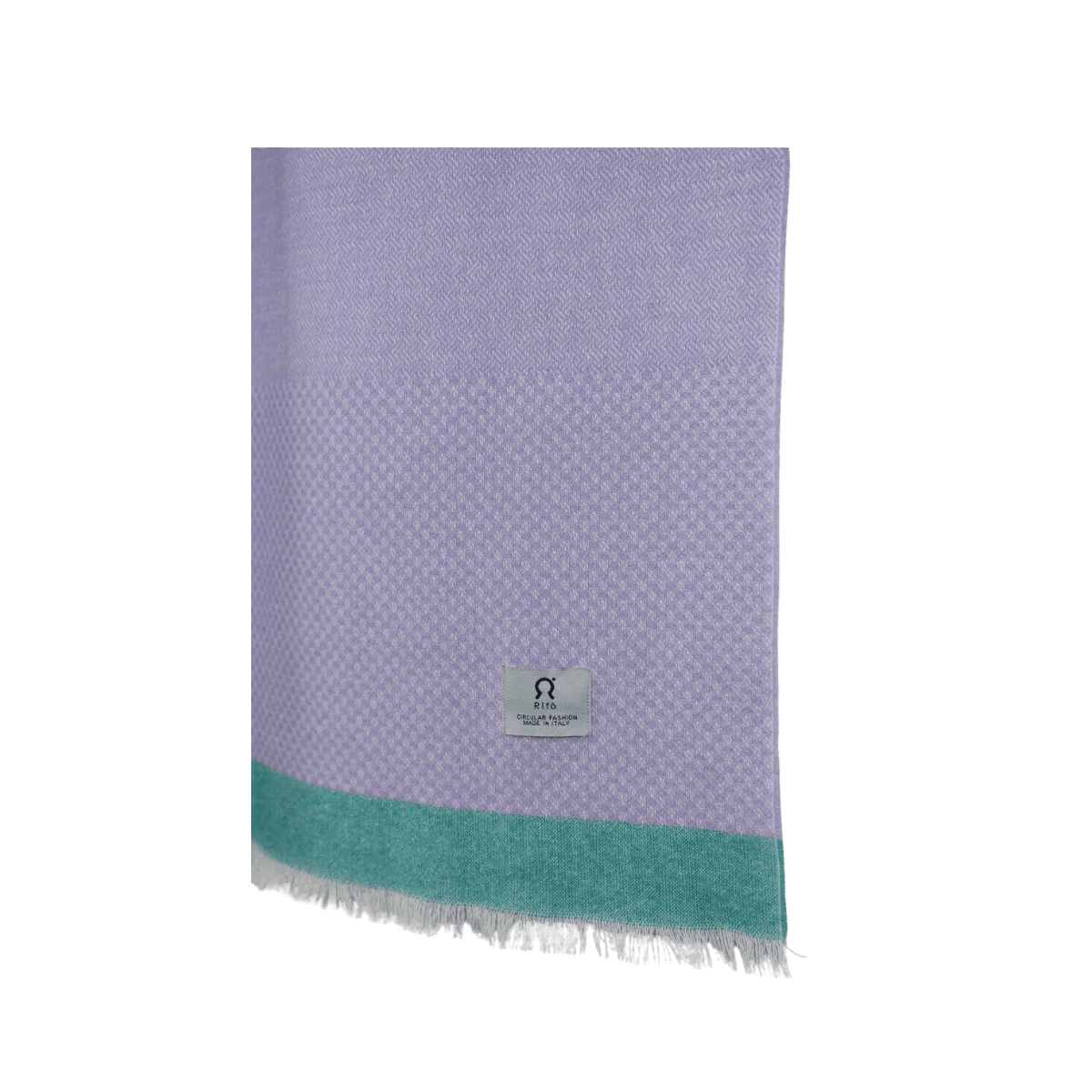 Serviette de plage en coton recyclé MAESTRALE - Viola Lilla