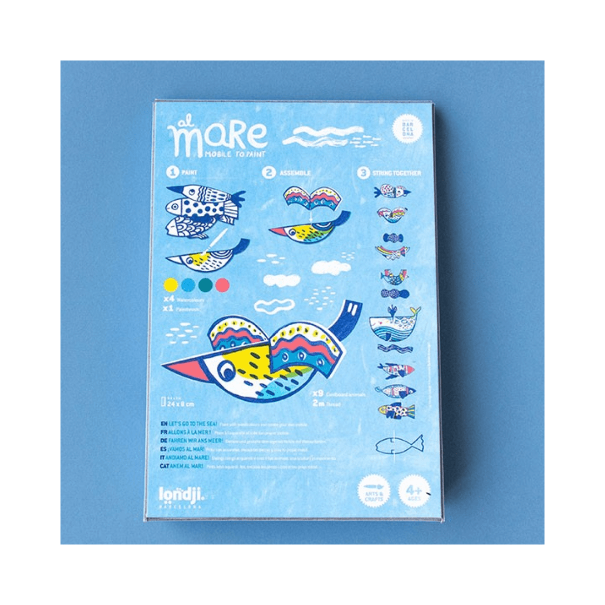 Set de peinture aquarelle - 4 ans et + - AL MARE