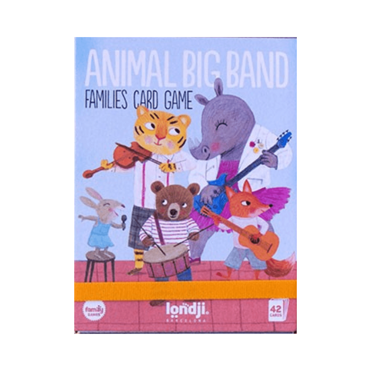 7 Familiespel - Vanaf 5 jaar - ANIMAL BIG BAND