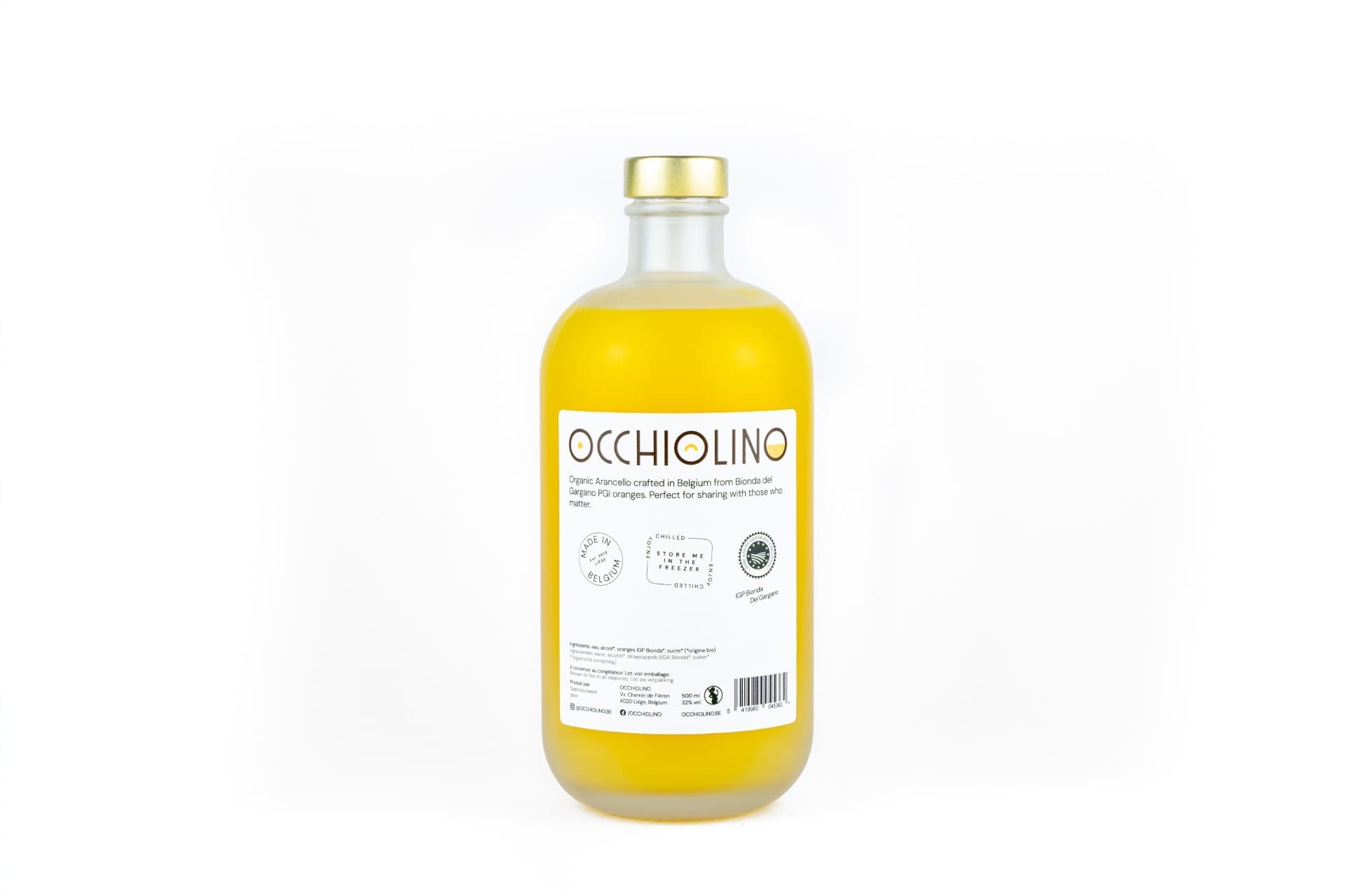 Liqueur d'écorce d'orange BIO - ARANCELLO - 500ml