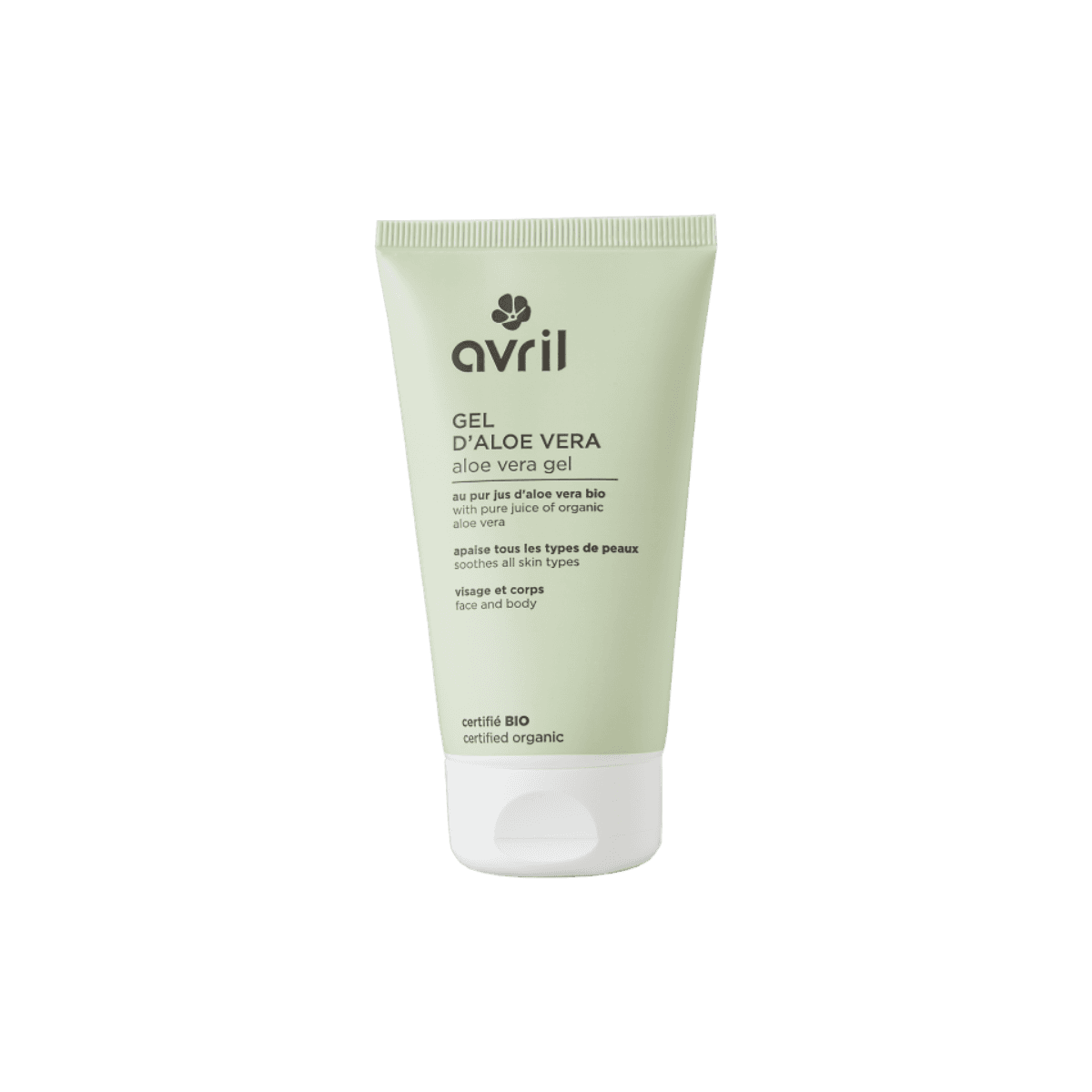 Gel d'aloé vera BIO 150ml - Certifié Bio