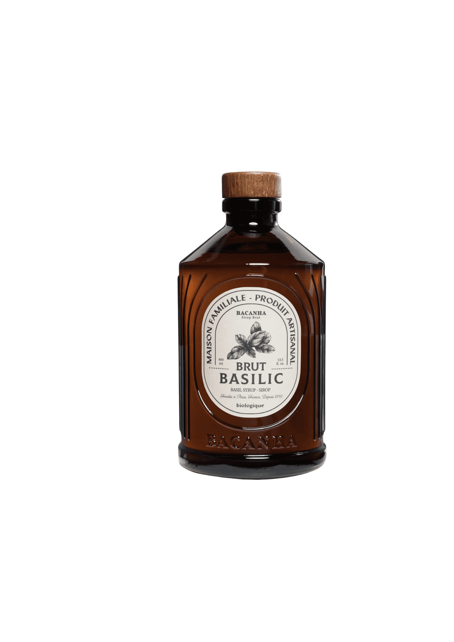Basilicum brut siroop - Biologisch - 400ml