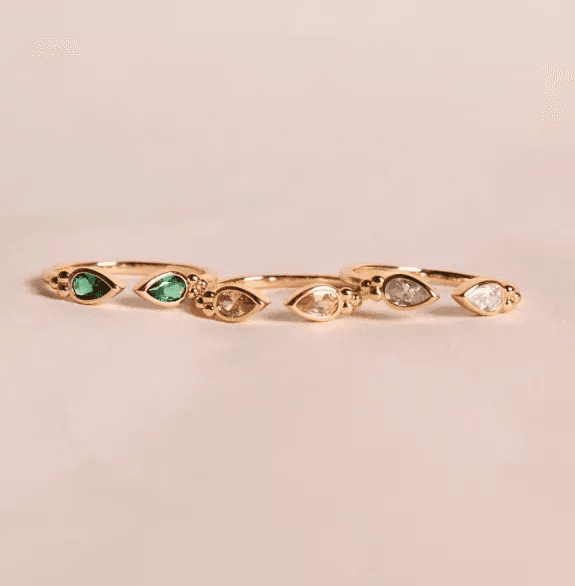 Bague Alma - Zircon Basilic