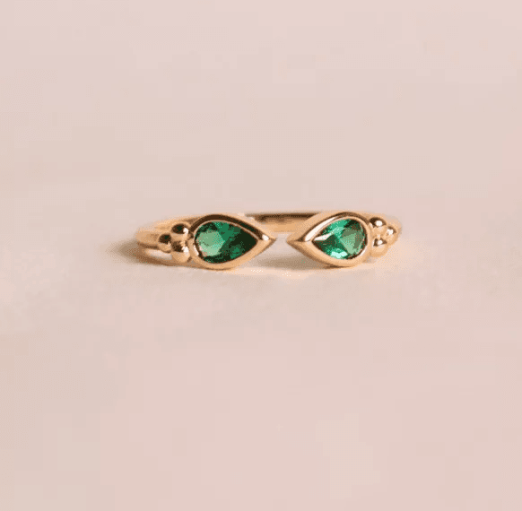 Bague Alma - Zircon Basilic