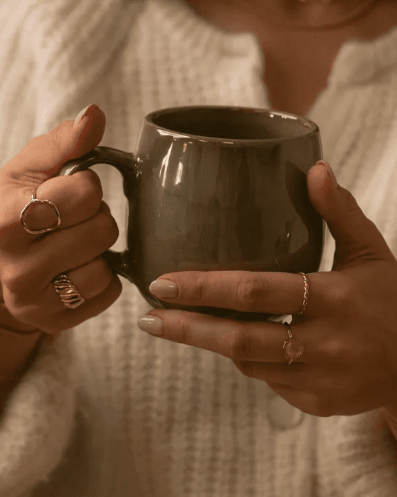 Carole ring - Verguld