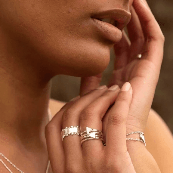 Ring Jana - Massief zilver